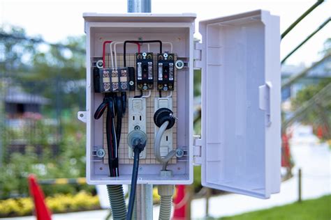 shop electrical boxes|temporary electricity supply box.